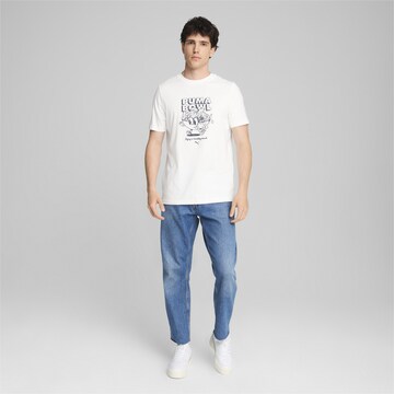 PUMA Funkční tričko 'Graphics Bowl' – bílá