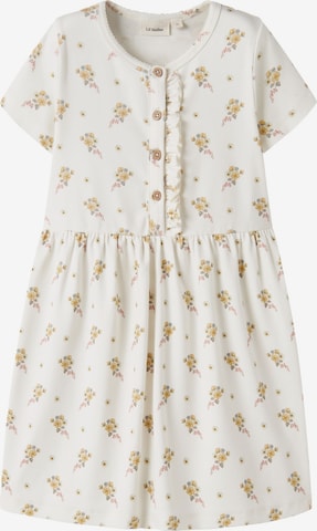 Lil'Atelier Jurk in Wit: voorkant