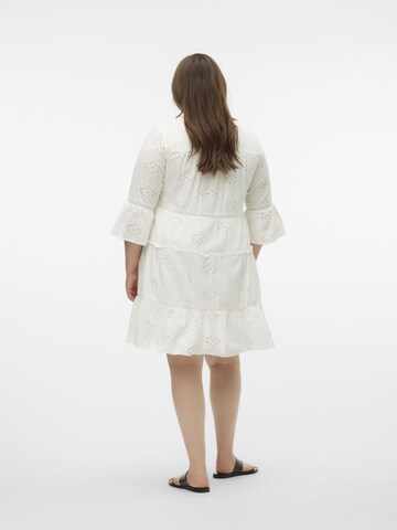 Vero Moda Curve Jurk 'DICTHE' in Wit
