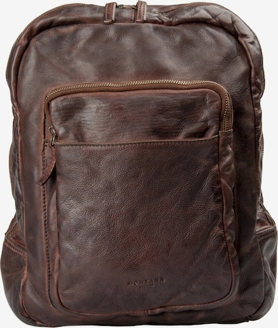 Montana Rucksack 'Jordan' in braun, Produktansicht