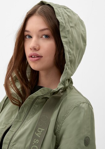 QS Between-season jacket in Green