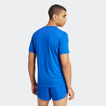 ADIDAS PERFORMANCE - Camisa funcionais 'Adizero Essentials' em azul