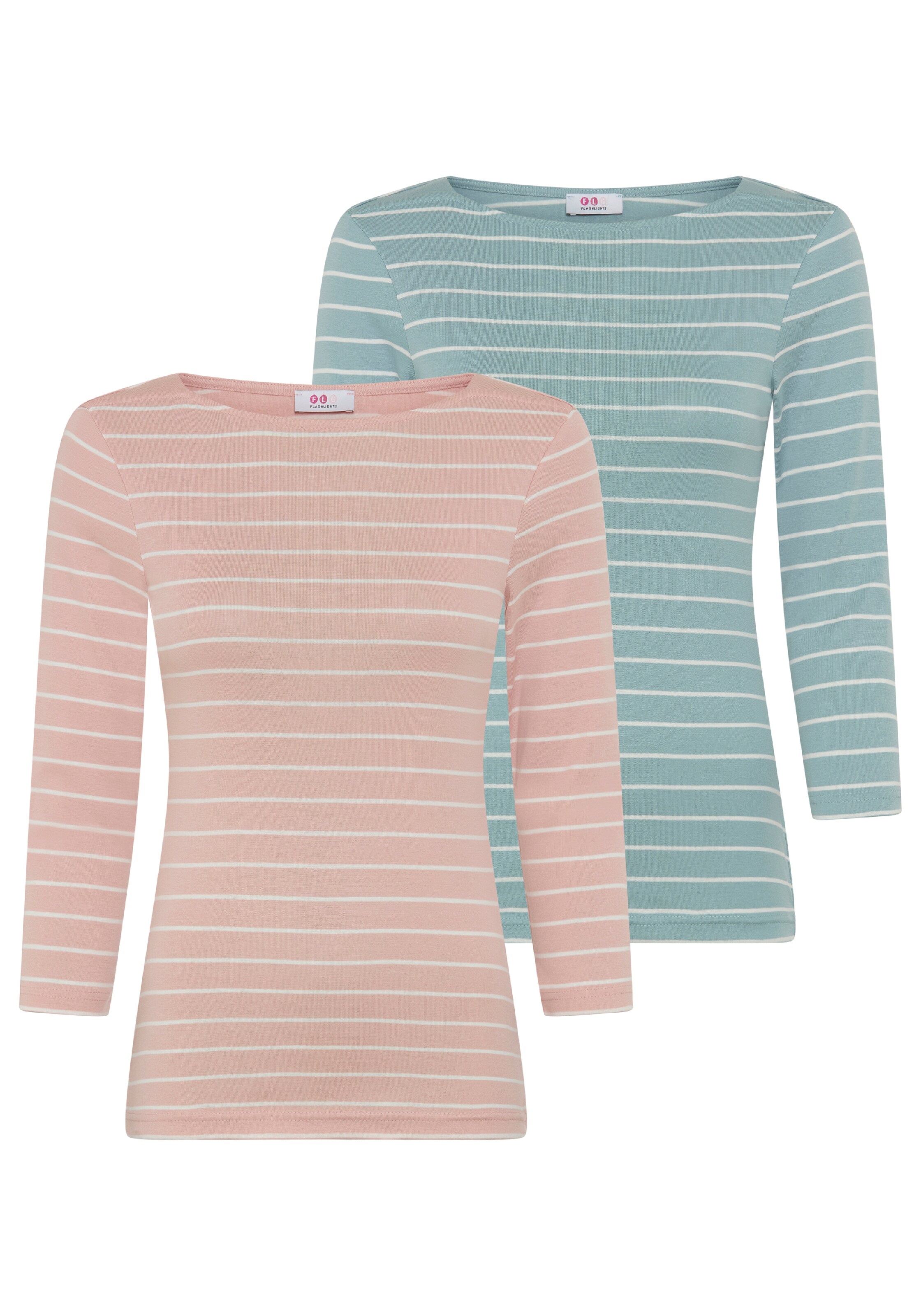 FLASHLIGHTS Shirt in Blau: Vorderseite