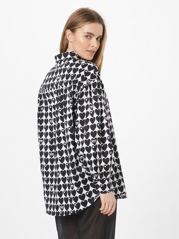 Love Moschino Blouse 'CAMICIA' in Zwart