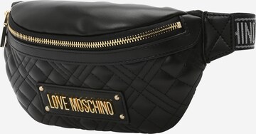Love Moschino Belt bag in Black: front