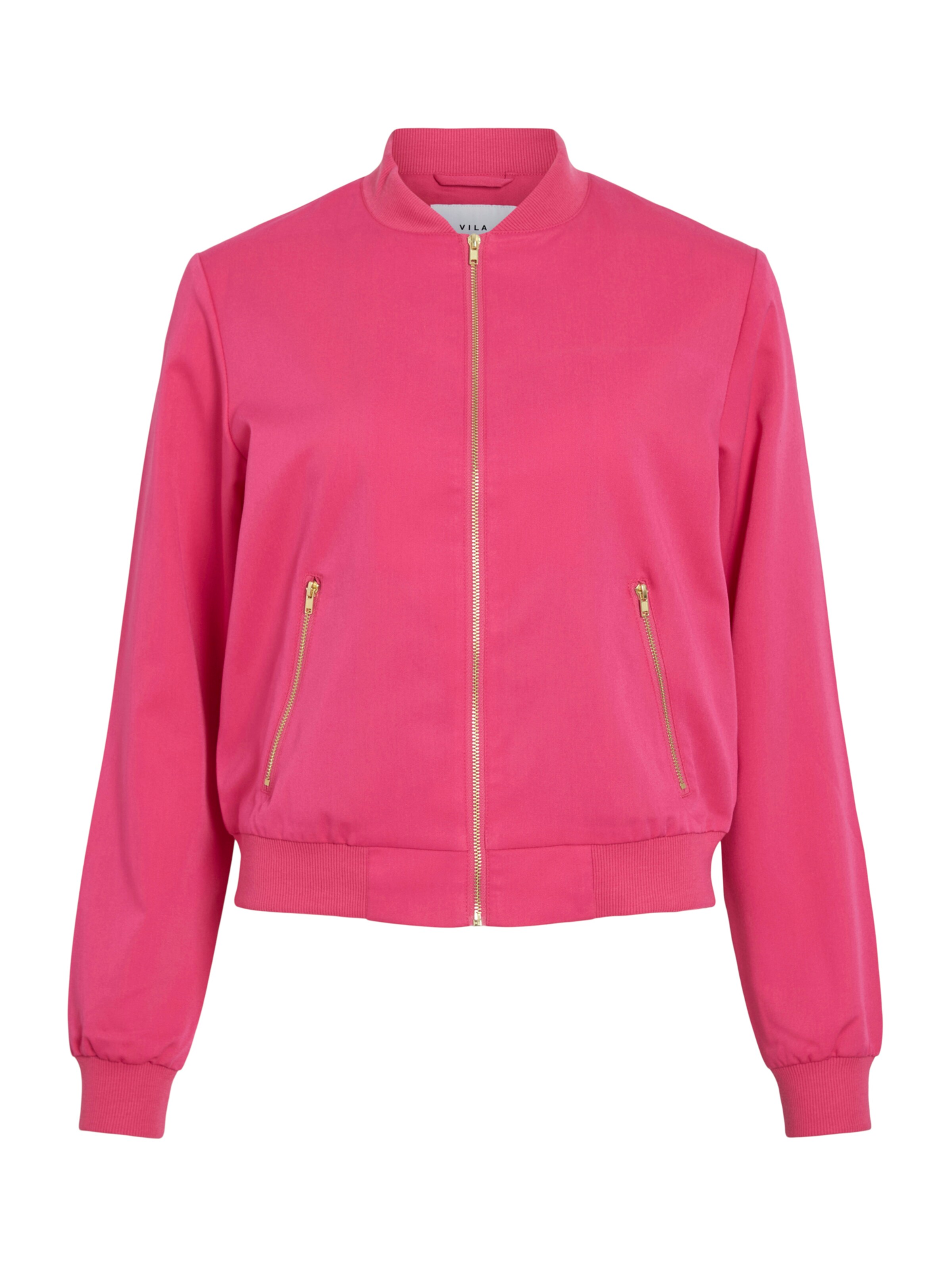 VILA Between-Season Jacket 'VIBUBBLE' in Pink: front