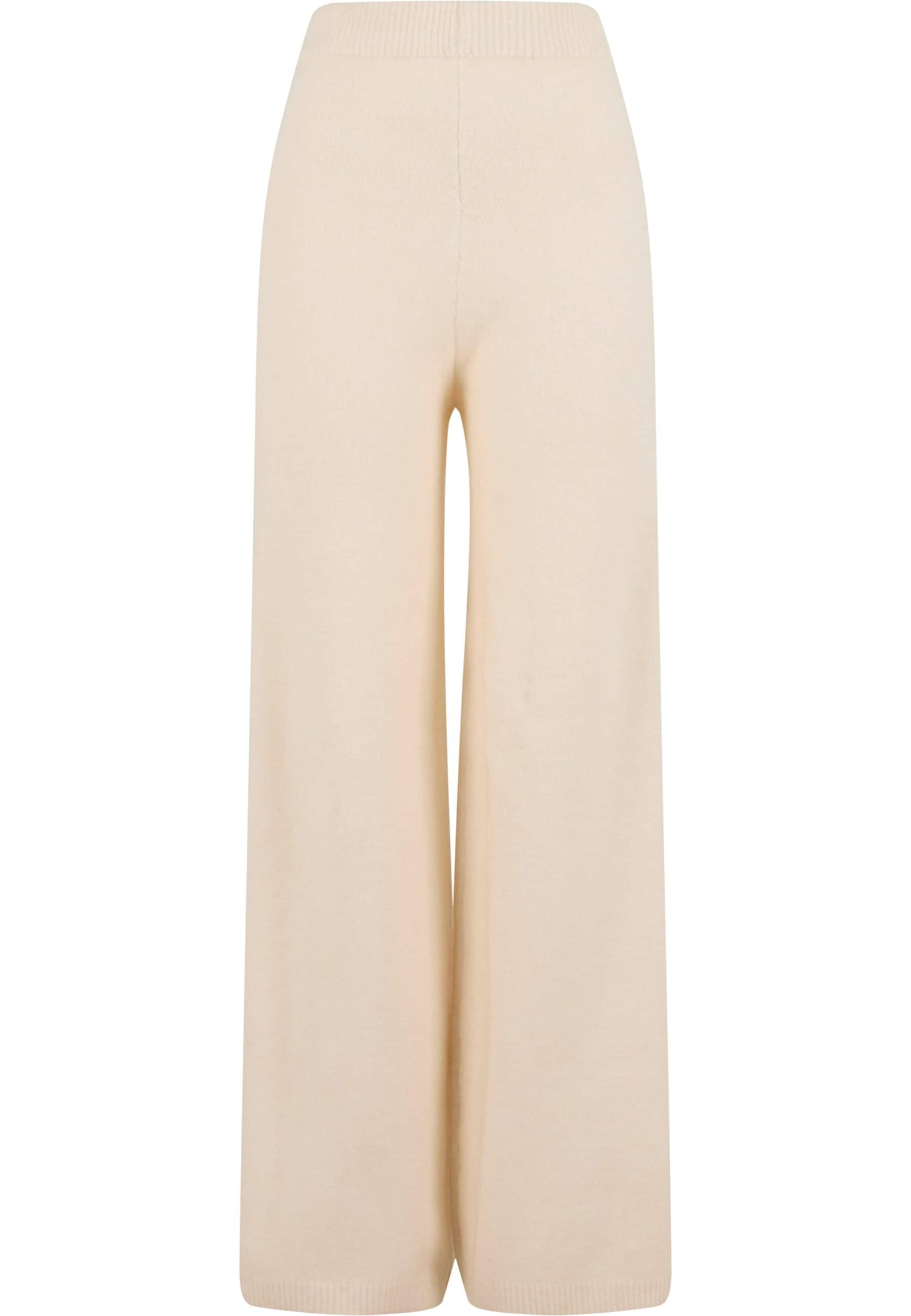 Urban Classics Kalhoty – béžová: přední strana