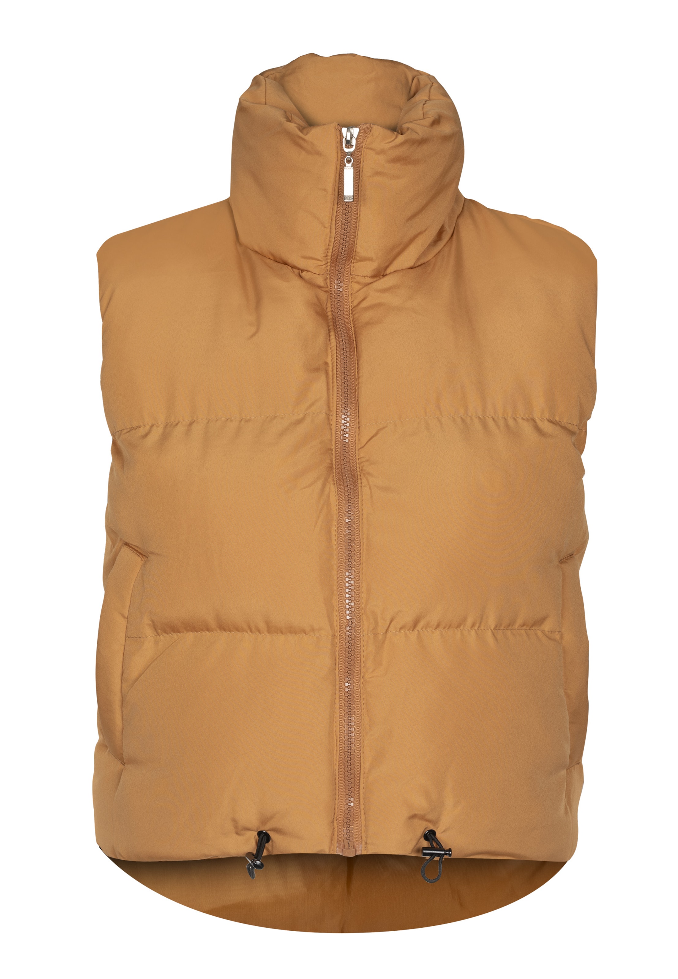 Jimmy Sanders Vest in Brown: front
