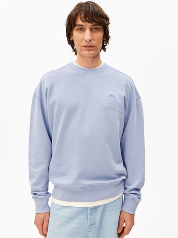 ARMEDANGELS Pullover ICONIC Å GMT DYE in Blau: Vorderseite