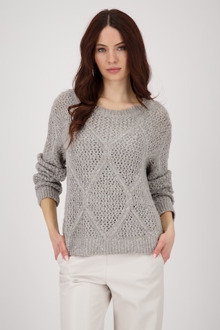 monari Pullover in Grau: Vorderseite