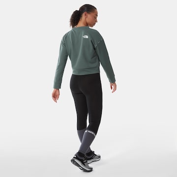 THE NORTH FACE Athletic Sweatshirt in Green