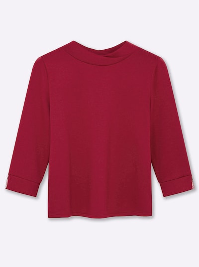 SHEEGO Свитшот в Вишнево-красный, Обзор товара