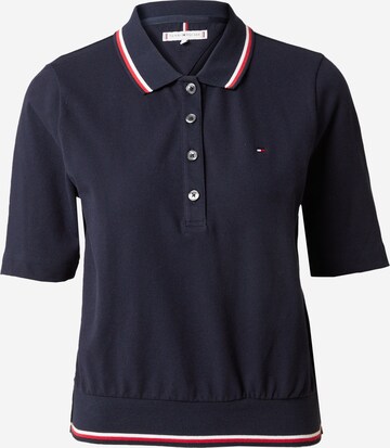 T-shirt TOMMY HILFIGER en bleu : devant