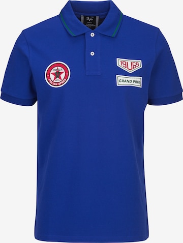 19V69 ITALIA - Camiseta 'Emilio Racing' en azul: frente