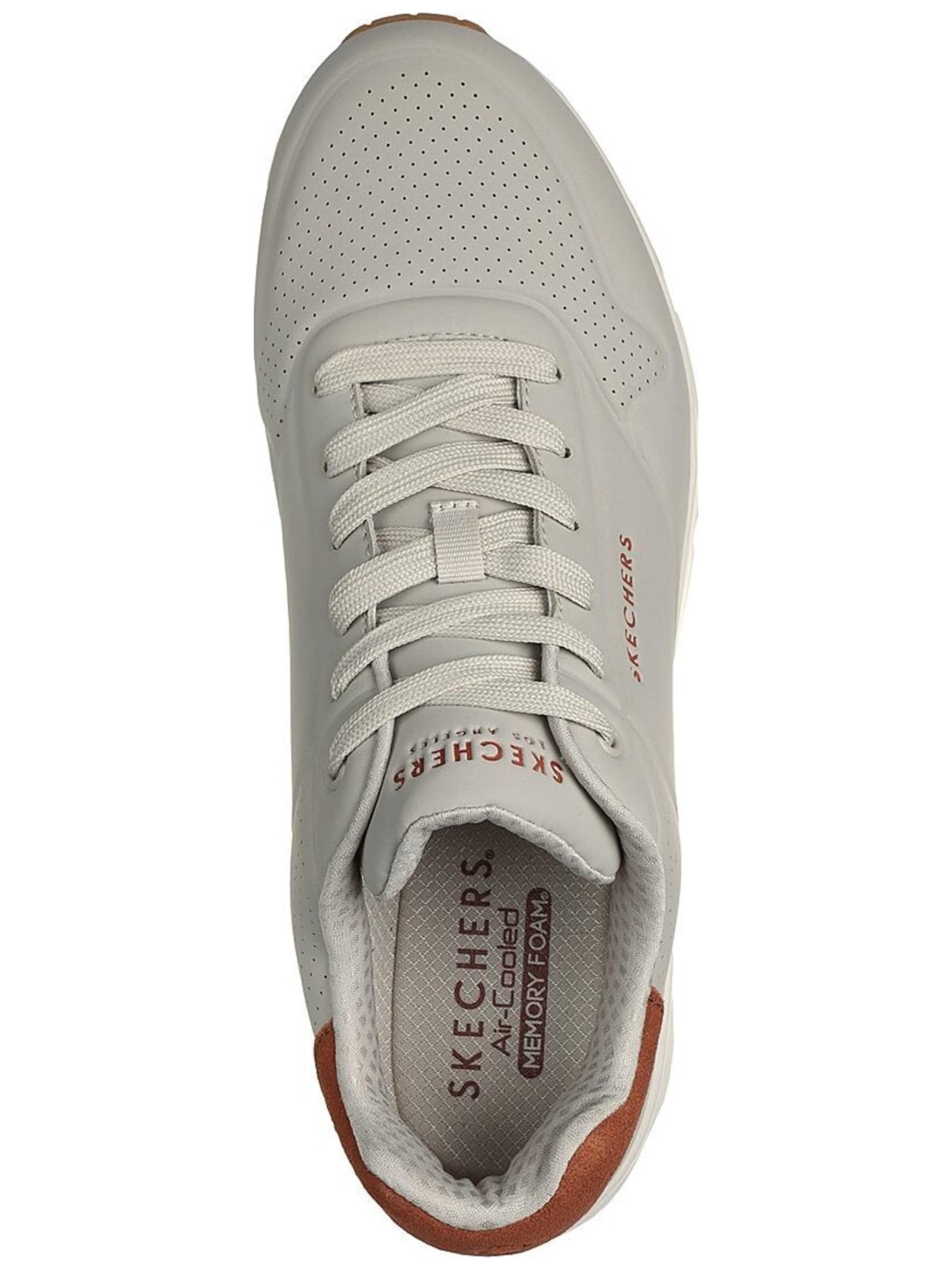 SKECHERS Sportschoen 'Skechers Uno - Suited On Air' in Grijs