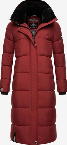 MARIKOO Winter coat in Red: front