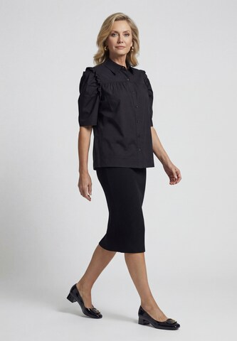 usha BLACK LABEL - Camiseta en negro