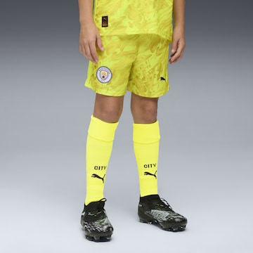 PUMA Regular Sportbroek 'Manchester City 25/26' in Geel: voorkant
