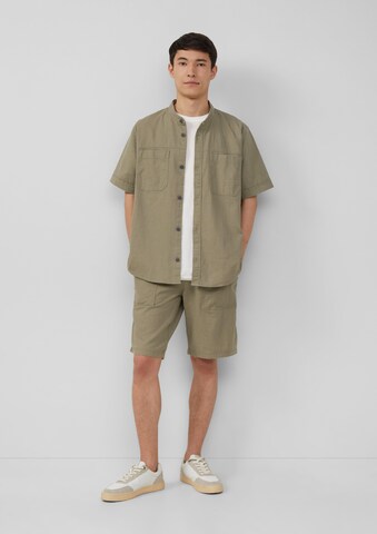 Fit confort Chemise s.Oliver en vert