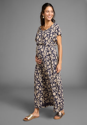 Neun Monate Kleid in Blau