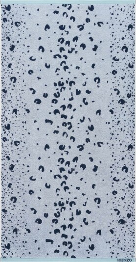 Kenzo Home Badetuch 'Cheetah' in blau, Produktansicht
