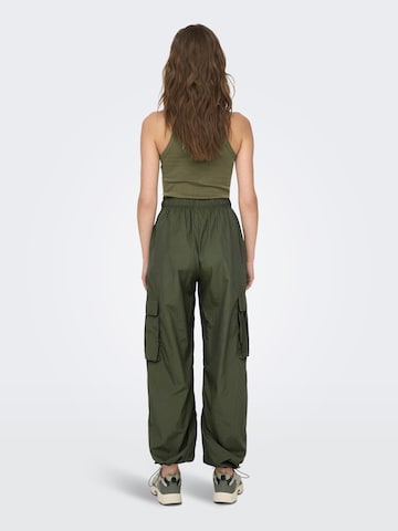 ONLY Tapered Cargo trousers 'JOSE' in Green