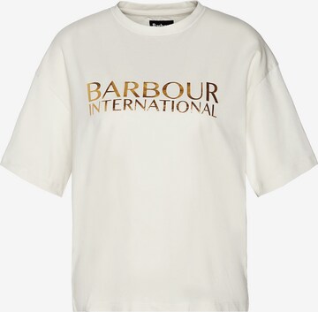 Barbour International T-Shirt 'Carla' in Beige: predná strana