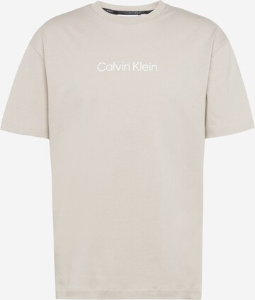 Calvin Klein T-Shirt 'HERO' in Grau: predná strana