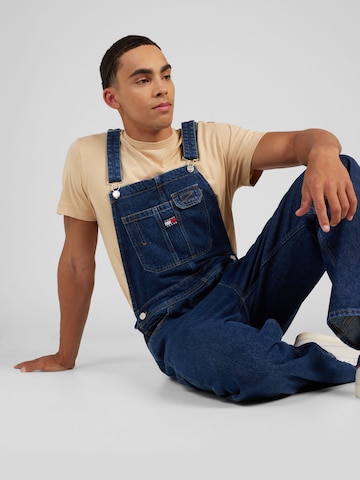 Tommy Jeans Regular Tuinbroek jeans 'UTILITY AIDEN' in Blauw