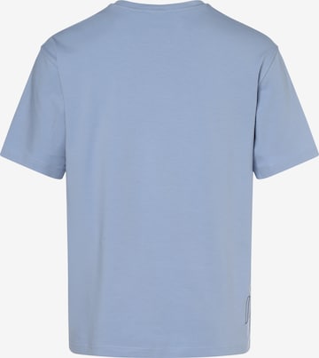 BOSS Black Shirt 'Tee 6' in Blau
