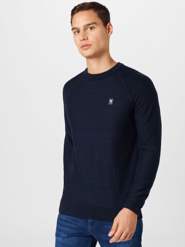 GARCIA Sweater in Blue: front