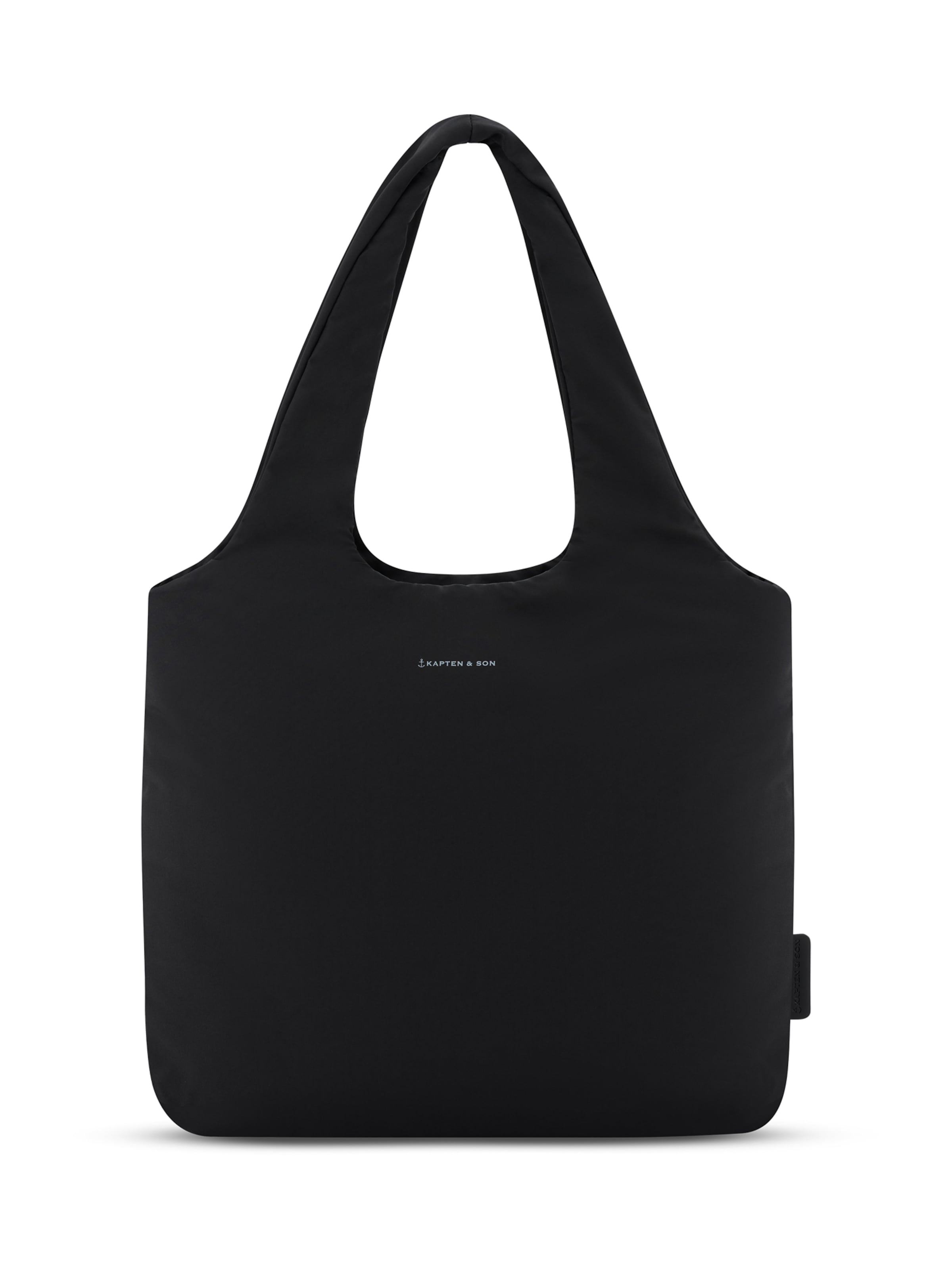 Kapten & Son Taška přes rameno 'Skara' – černá: přední strana