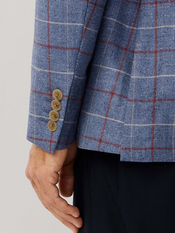 Coupe regular Veste de costume Hackett London en bleu