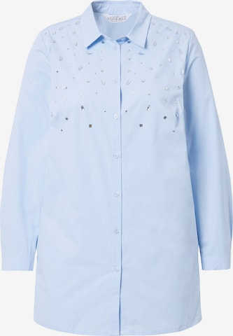 Studio Untold Blouse in Blue: front