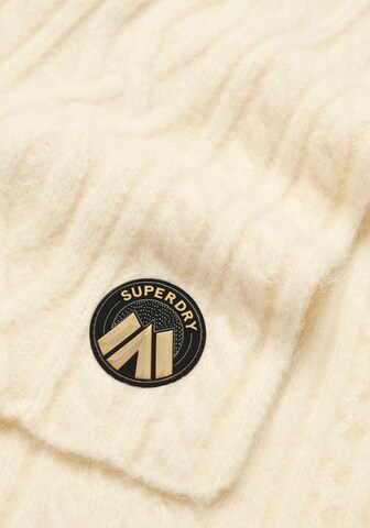 Écharpe Superdry en beige