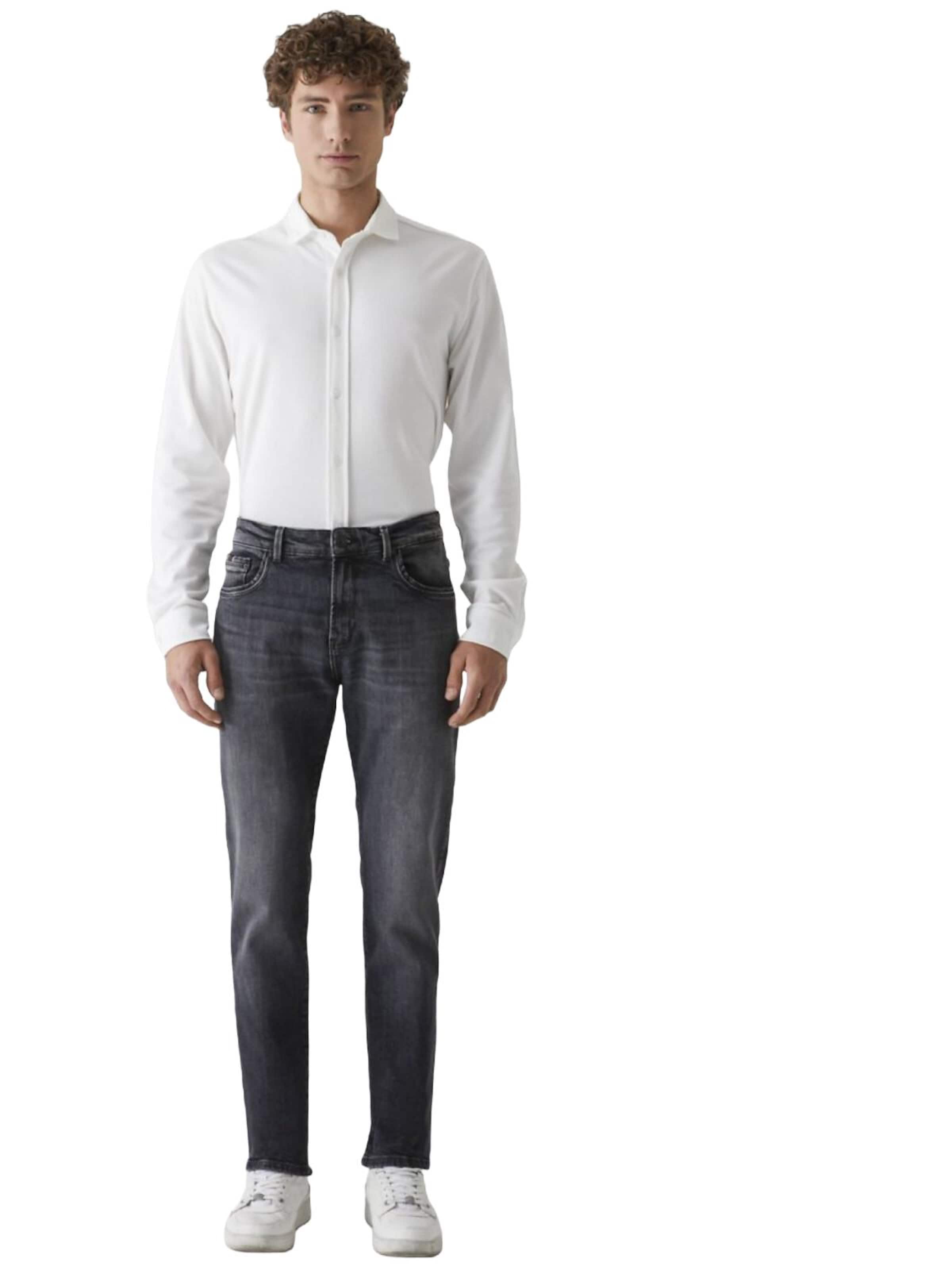 LTB Jeans Regular Jeans 'LTB Jeans Herren Hollywood Z D Straight Mid Waist Jeans' in Grey