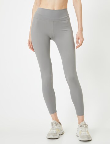 Koton Skinny Leggings in Grijs: voorkant
