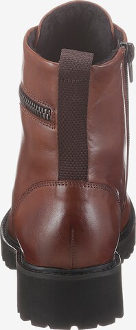 REMONTE Lace-Up Ankle Boots in Brown