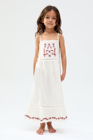 RAFFYA Kleid 'Eina' in Weiß: Vorderseite