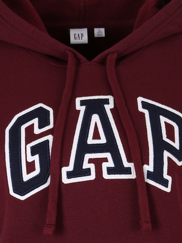 Gap Tall Sweatshirt 'HERITAGE' in Rot