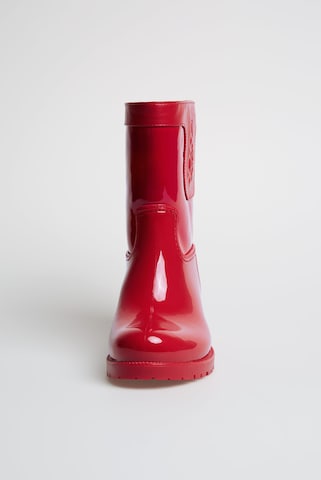 Soccx Rubber Boots in Red