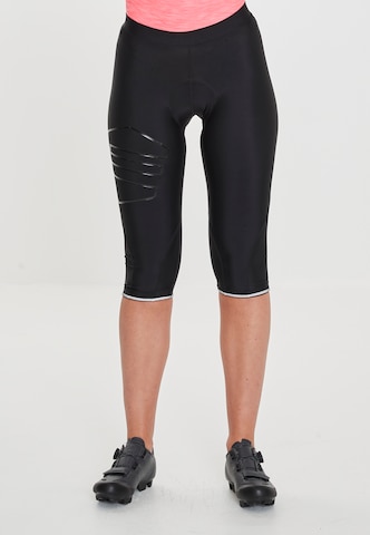 ENDURANCE Skinny Workout Pants 'Jayne' in Black: front