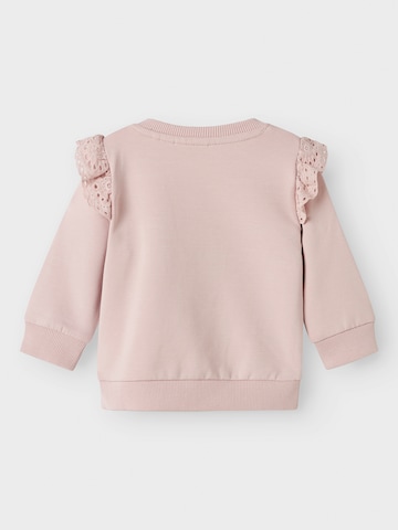 NAME IT Sweatshirt 'NBFLUISA' in Lila
