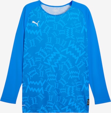 PUMA Funktionsshirt 'Teamjaws' in Blau: Vorderseite