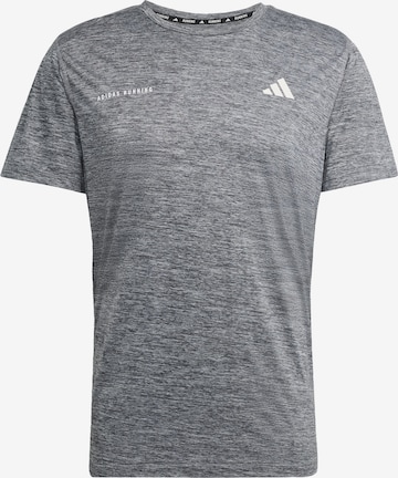 ADIDAS PERFORMANCE Функциональная футболка 'Own The Run' в Серый: спереди