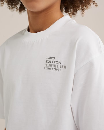 WE Fashion Футболка в Белый