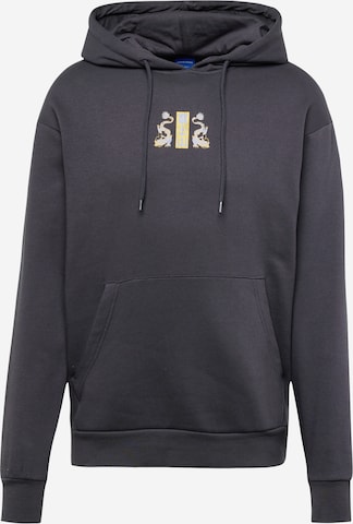 JACK & JONES Sweatshirt 'BRADLEY' in Grijs: voorkant