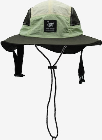 Cappello sportivo di Surf Monkey in verde: frontale