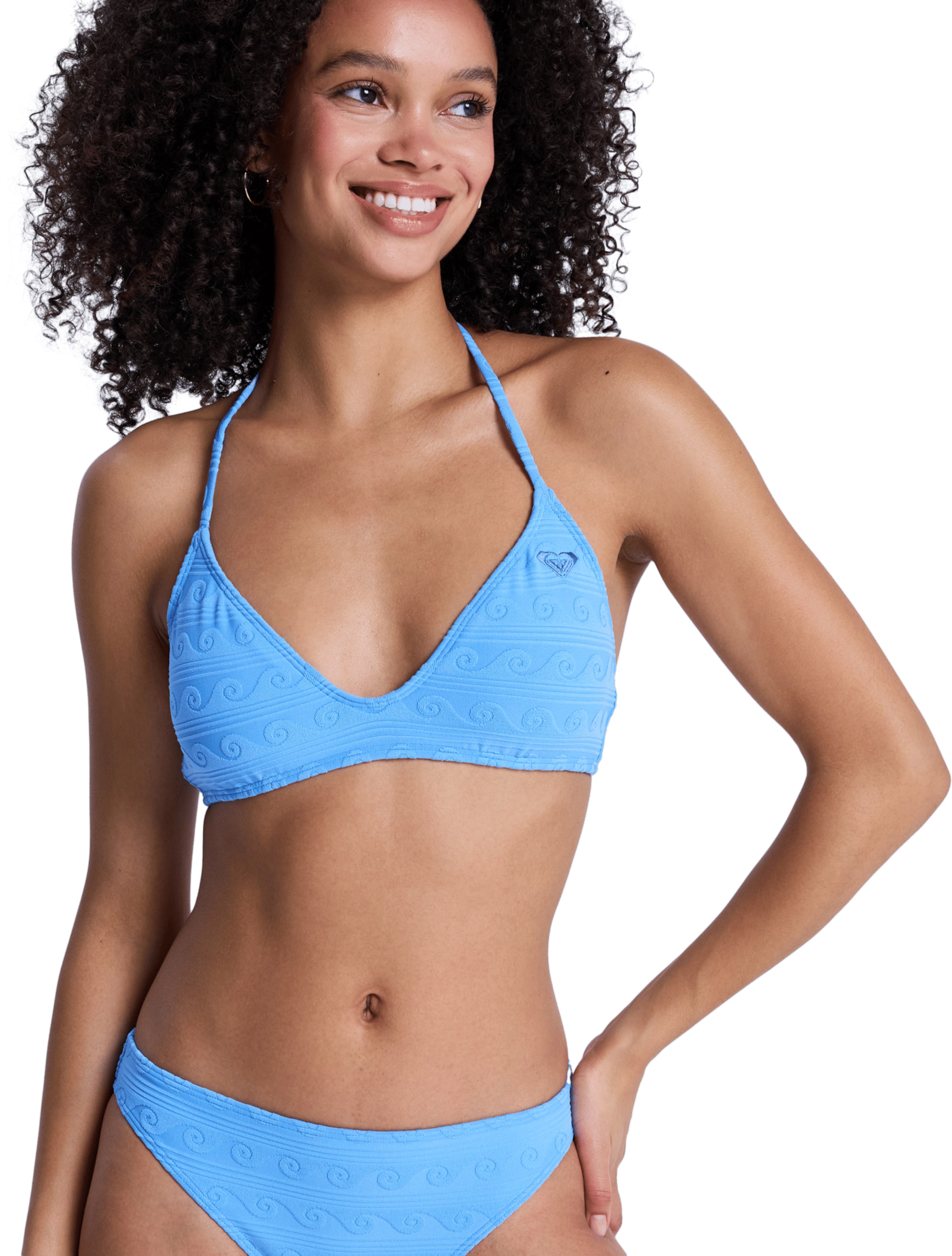 ROXY Balconette Bikinitop 'Paradise Wave' in Blau: Vorderseite