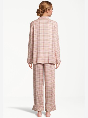 SEIDENSTICKER Pajama 'Soft Light Flannel' in Orange